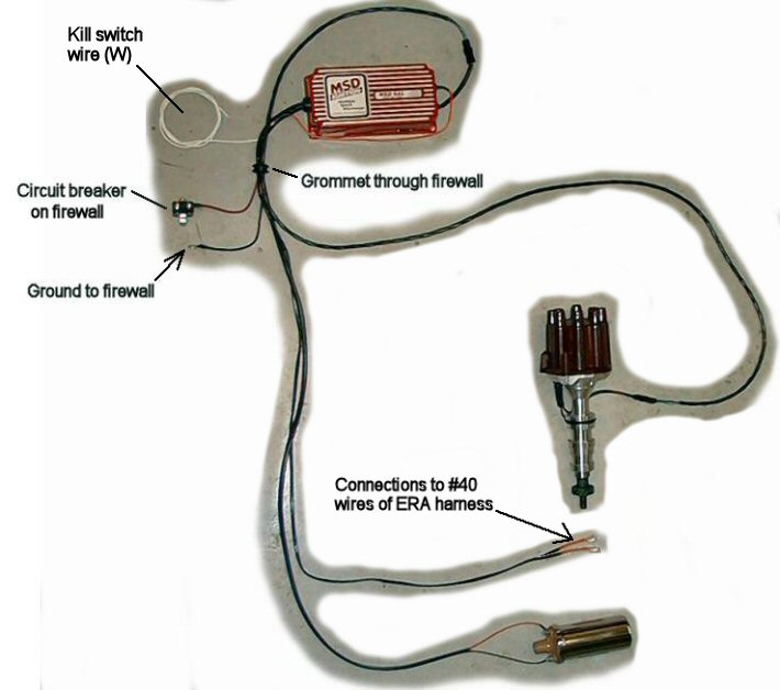 MSD wiring harness