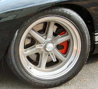 Front 17" wheel