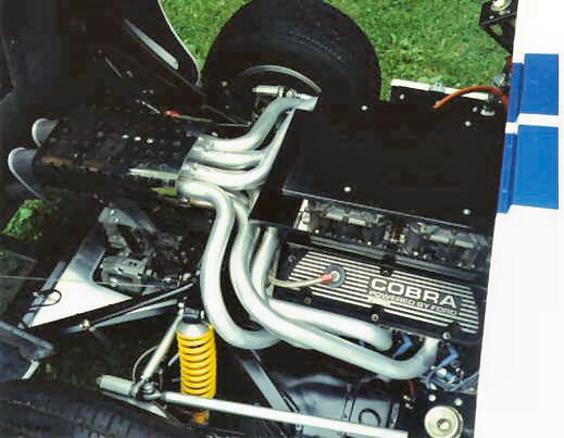 GT engine compartment