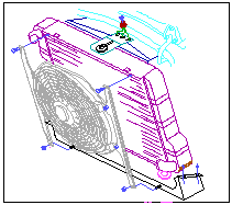 Standard rear fan